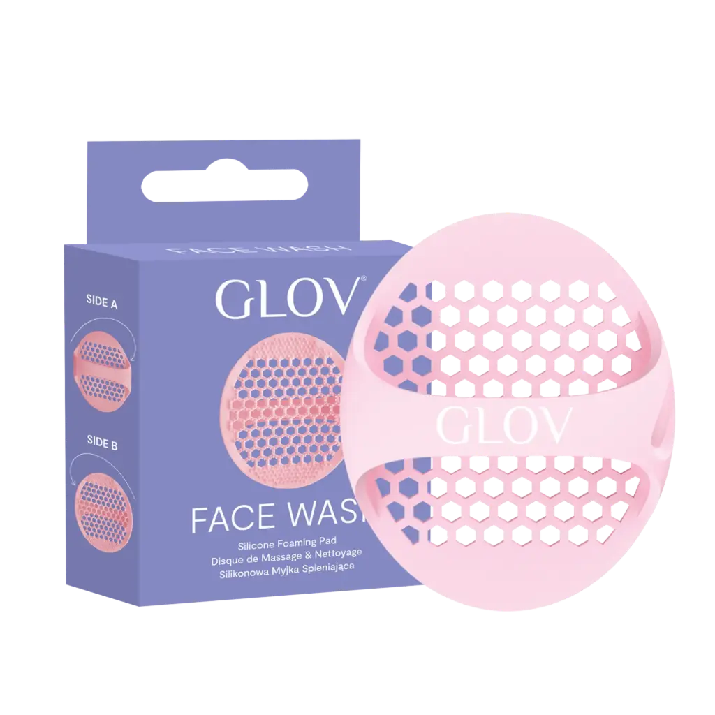 Glov silíkon andlitsskrúbbur