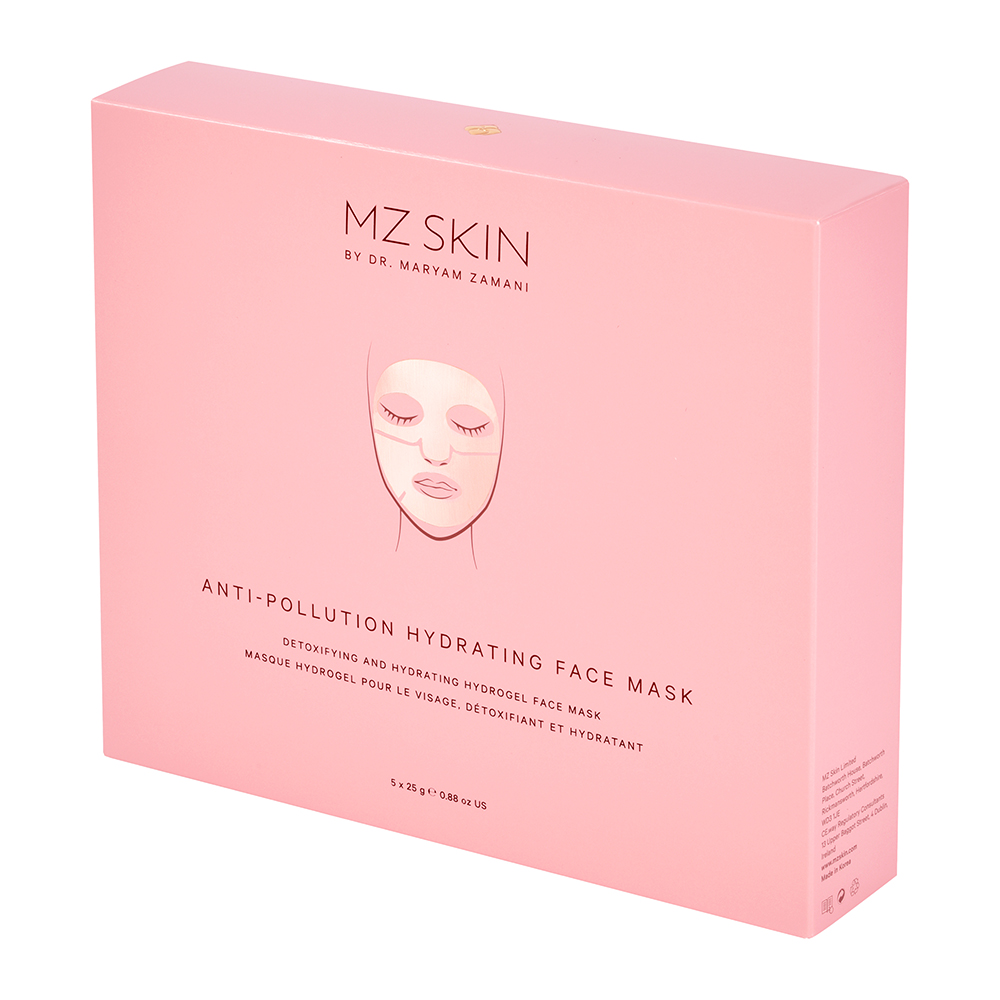 MZ Skin Anti-Pollution Hydrating andlitsmaskar x5
