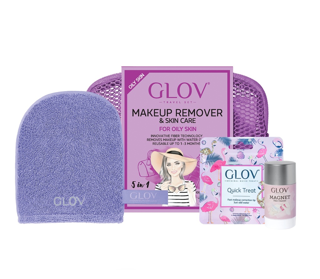 Glov ferðasett f. olíuhúð