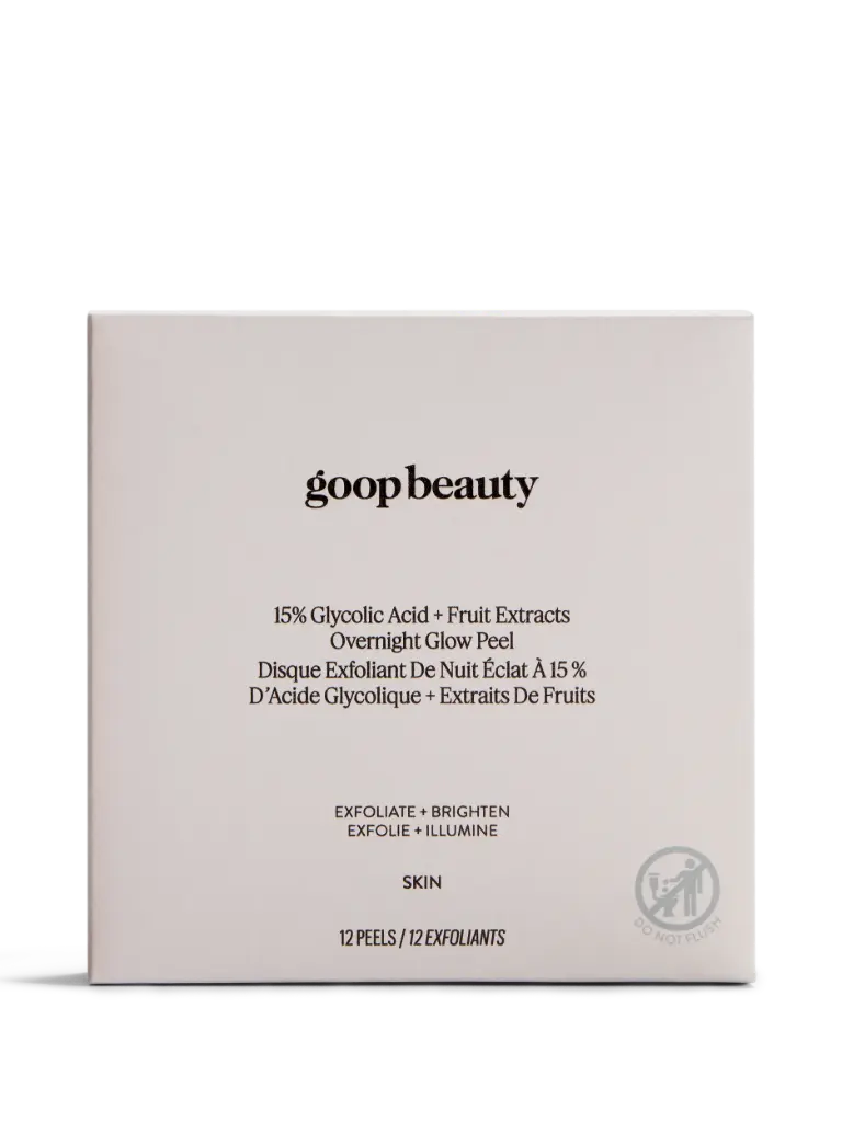 goop beauty 15% Glycolic Acid Overnight Glow peel