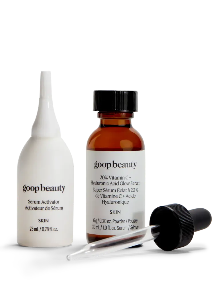 goop beauty 20% Vitamin C + Hyaluronic Acid Glow serum 