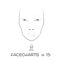 My Kit Co My Face Chart blöð - 15 stk