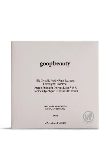 [GLW27-12-pack] goop beauty 15% Glycolic Acid Overnight Glow peel