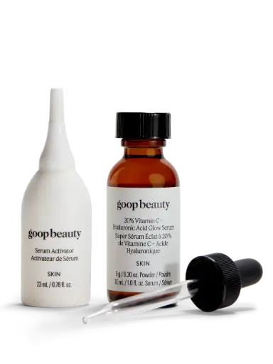 [GLW29-One Size] goop beauty 20% Vitamin C + Hyaluronic Acid Glow serum 
